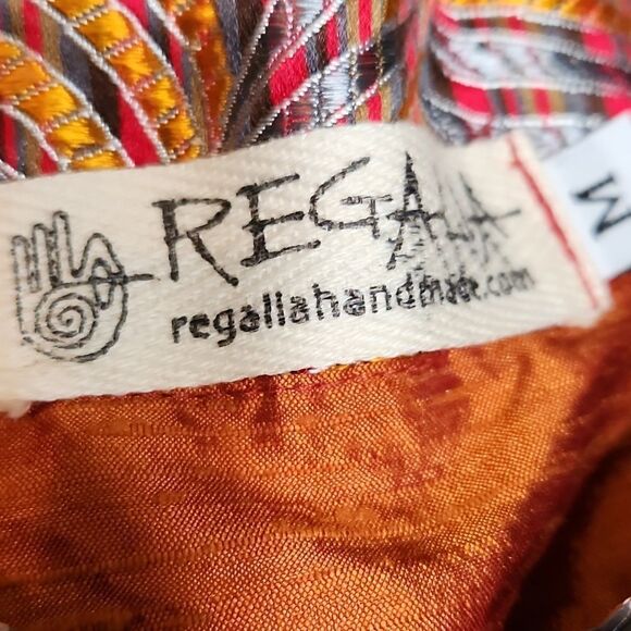 Stunning Handcrafted Metallic Mandrin Collar Statement Button Blazer - Picture 6 of 8